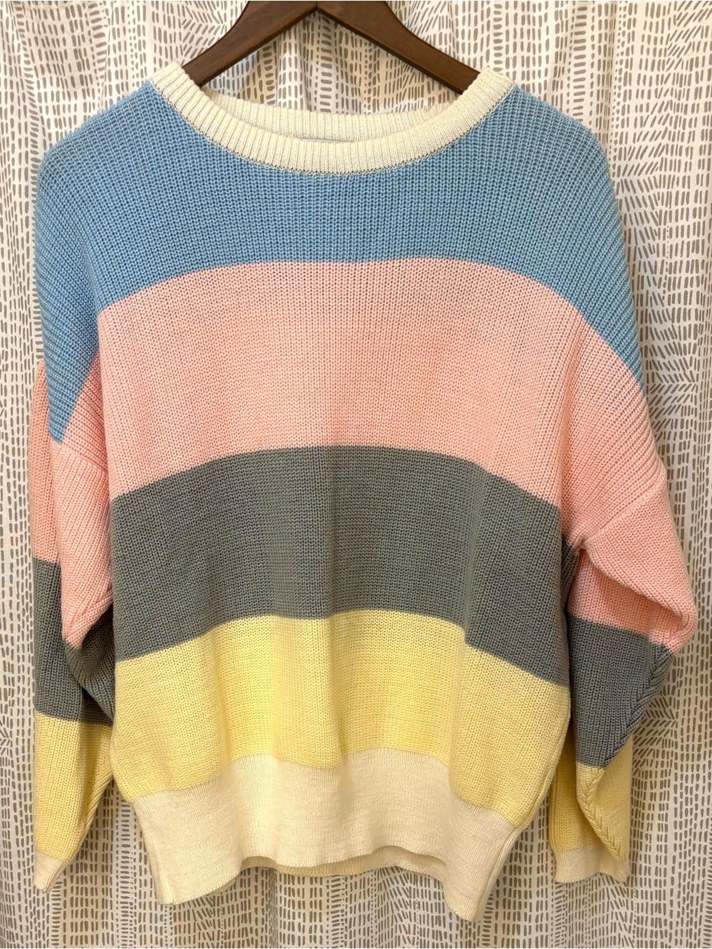 Vintage pastel sweater